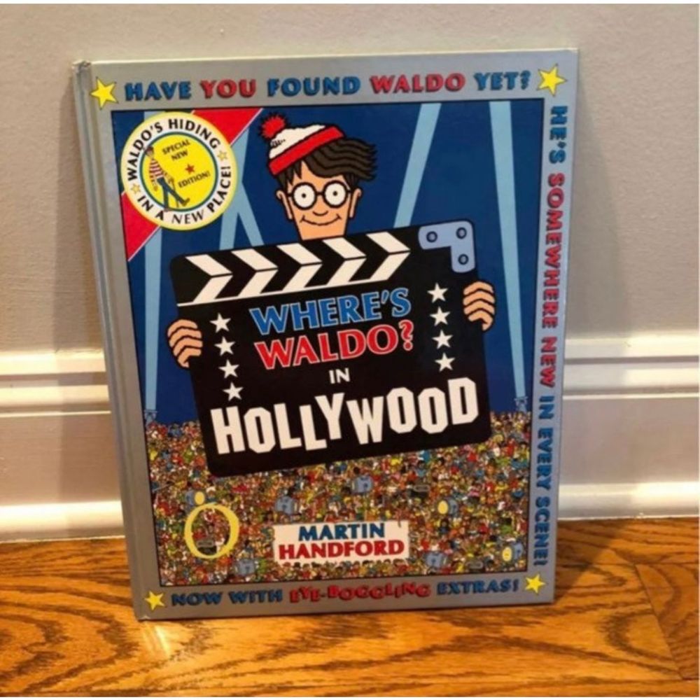NEW Where’s Waldo in Hollywood Hardcover Book